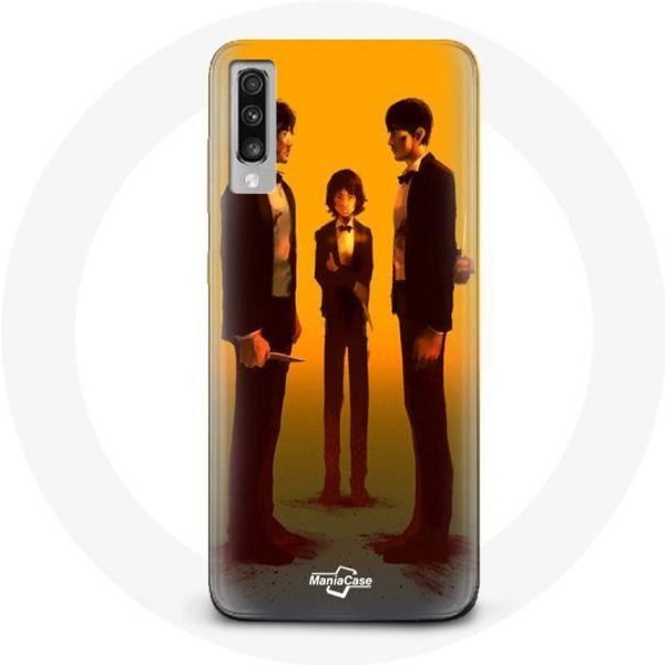 Funda Para Samsung Galaxy A50 El Juego Del Calamar Seong Gi Hun Cho Sang Woo Et Kang Sae Byeok Episodio 9-image