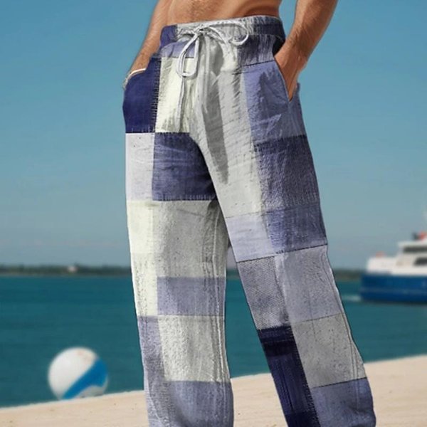 Pantalones Deportivos Casuales Para Hombre Equipados Con Cintura EláStica Y Bolsillos - Estos Pantalones Casuales De Corte Recto Son Perfectos Para Todas Las Estaciones XL Gray-image