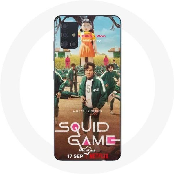 Funda - Squid Game - Samsung Galaxy A71 - Flexible - ProteccióN Contra Golpes - Mixta-image