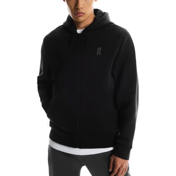 Bluza Z Kapturem Na Zamek ON Focus Tech Fashi Wszechstronna Kurtka Z Kapturem MęSkie Bluzy 1MF30300553 XS Black-image