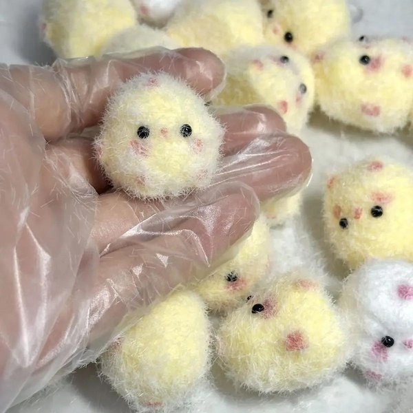Lindo Pollo De Apretar Juguete Para Aliviar El EstréS Juguete Suave Mochi Juguetes De Rebote Lento De Dibujos Animados Juguetes Blandos DescompresióN Para Regalos De NiñO / NiñA-image