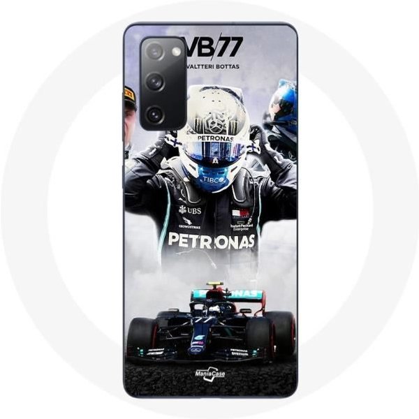 Funda Para Samsung Galaxy S20 FE FóRmula 1 Valtteri Bottas Piloto De Carreras F1 Negro-image
