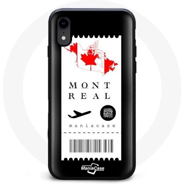 Funda - Maniacase - Iphone XR - Billete De AvióN - Flexible - DiseñO úNico-image
