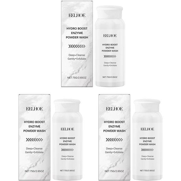 Puder MyjąCy Do Twarzy Z Enzymami Kontrola Sebum SkóRy Delikatny Peeling GłęBokie Oczyszczanie Usuwanie ZaskóRnikóW RozjaśNianie SkóRy Puder OczyszczająCy-image
