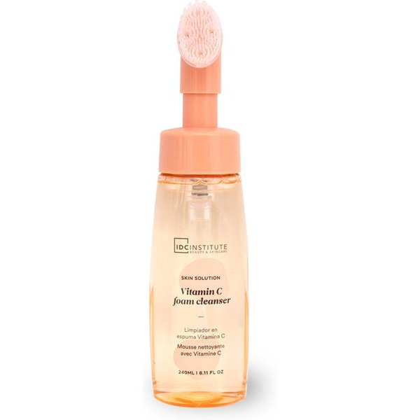 Espuma Limpiadora Idc Institch Con Vitamina C Y Cepillo 240Ml-image