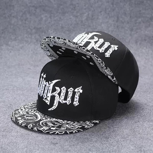 Czapki Hip Hop Z Haftem Litery Dla MężCzyzn Kobiet Modne Fajne Czapki Snapback Dla DorosłYch Outdoorowe Codzienne Czapki Baseballowe PłAskie Daszki Kapelusze PrzeciwsłOneczne Adult-image