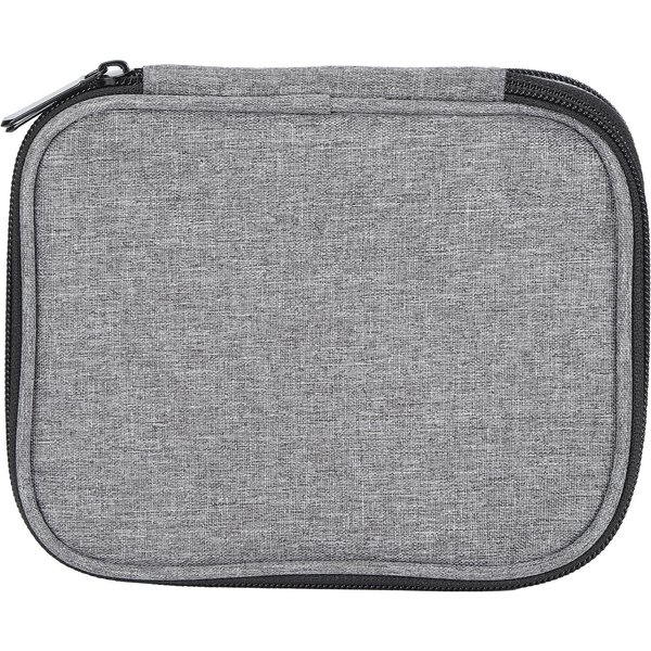 Bolsa Para Guardar Agujas De Crochet Color Gris 2?Organizador De Agujas De Tejer De Tela Oxford 600D-image
