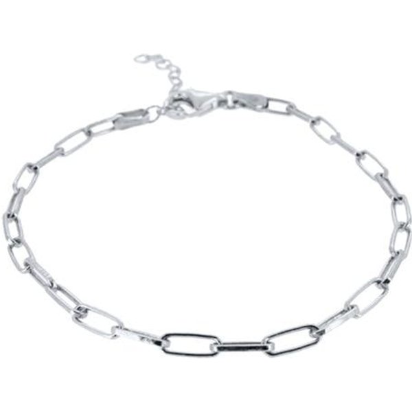Nowa Prawdziwa Bransoletka Ze Srebra PróBy 925 Dla Kobiet Ins Prosta Regulowana Bransoletka BiżUteria Fine Pulseras White-image