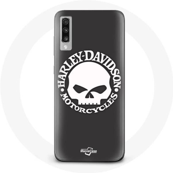 Funda Para Samsung Galaxy A50 Harley Davidson Motors Calavera-image