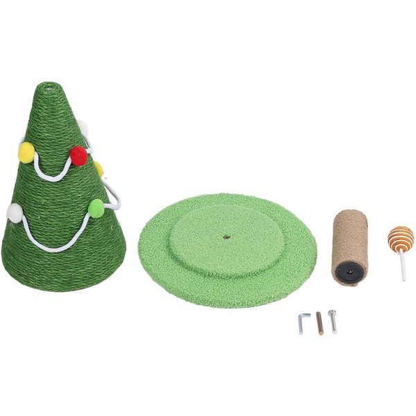 ÁRbol Rascador Para Gatos Estilo ÁRbol De Navidad Sisal Protege Muebles Estructura Estable ÁRbol Para Gatos Poste Rascador Medium: 30 X 47Cm / 11.8 X 18.5In-image