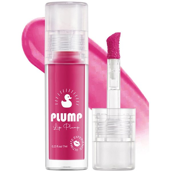 Brillo De Labios Relleno Y Brillante - 1 Pieza Rellenador De Labios Hidratante Con Acabado Ultra Brillante, FóRmula Nutritiva Para Labios Naturalmente MáS Llenos One Size-image