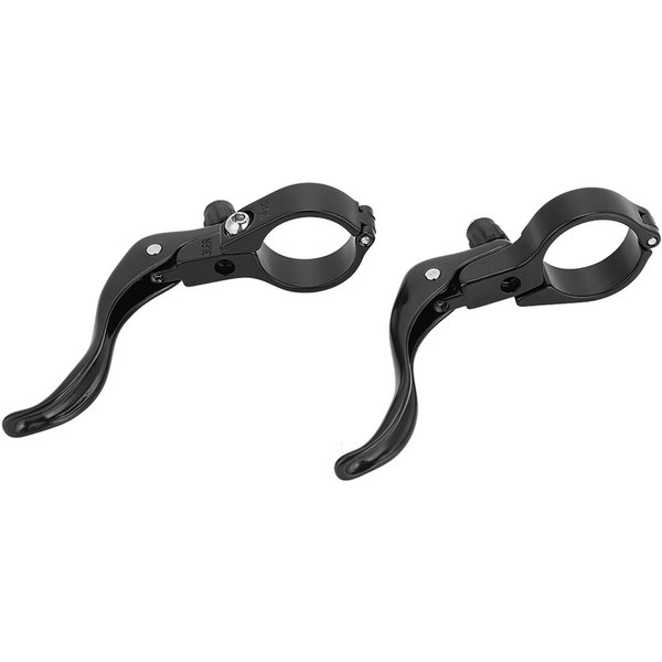 1 Para Lekkich Aluminiowych DźWigni Hamulcowych Do Roweru Szosowego 31,8 Mm(Czarny) Czarny-image