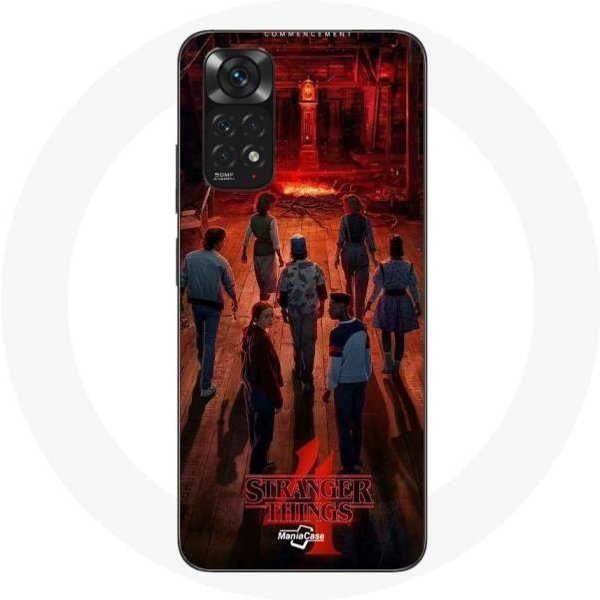 Funda Para Xiaomi Redmi Note 11S Stranger Things PóSter Equipos Fan Art Temporada 4-image