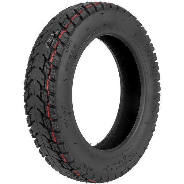 Ulip 10-Calowa Opona SamonaprawiająCa Się Do Skutera Elektrycznego 10X2-6,1 Off-Road Opona BezdęTkowa Opona PróżNiowa Czarny-image
