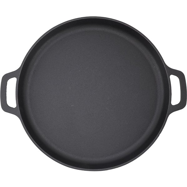 SartéN Plana Para Panqueques Antiadherente Calentamiento Uniforme Hierro Fundido Espesor Para 35Cm / 13.8In-image