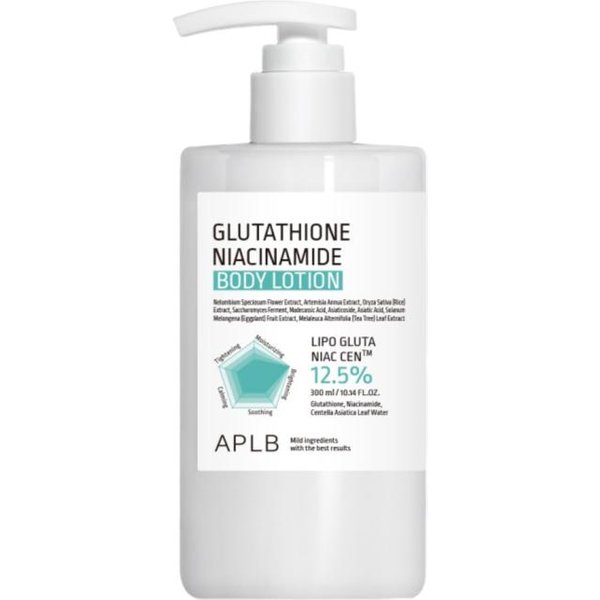 Aplb Glutathione Niacinamide Balsam Do CiałA RozjaśNiająCy & NawilżAjąCy 300Ml White-image