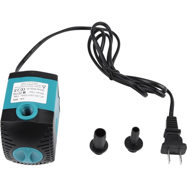 Bomba De Agua Sumergible Ultra Silenciosa Estanque De Peces Acuario Tanque Fuente 15W-image