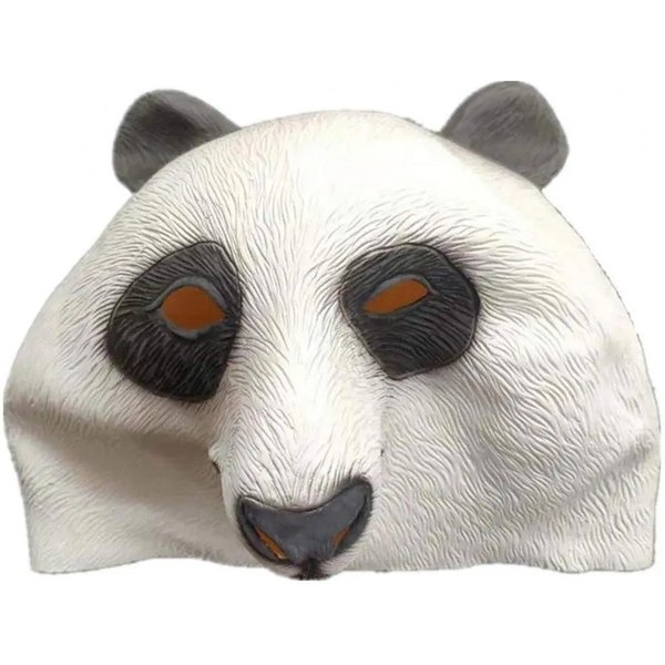 Urocza Lateksowa Maska Pandy Wielkiej One Size-image