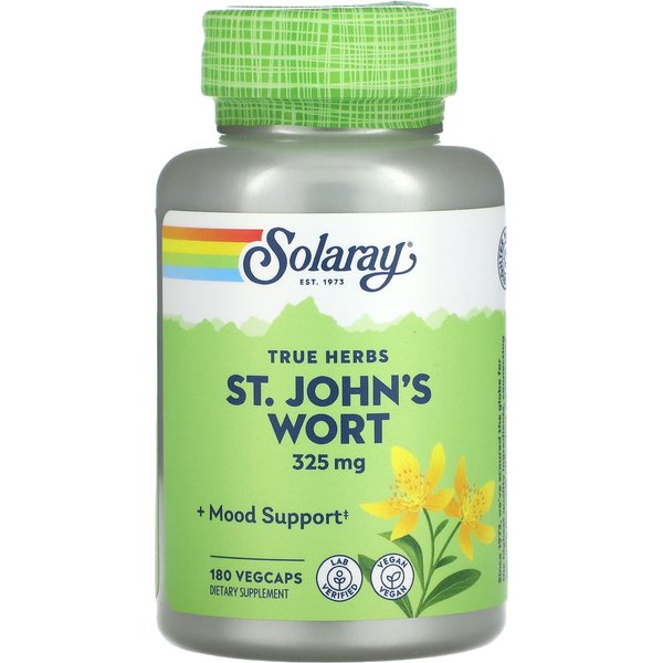 Hierbas Verdaderas, St. Hierba De San Juan, 325 Mg, 180 CáPsulas Vegetales-image