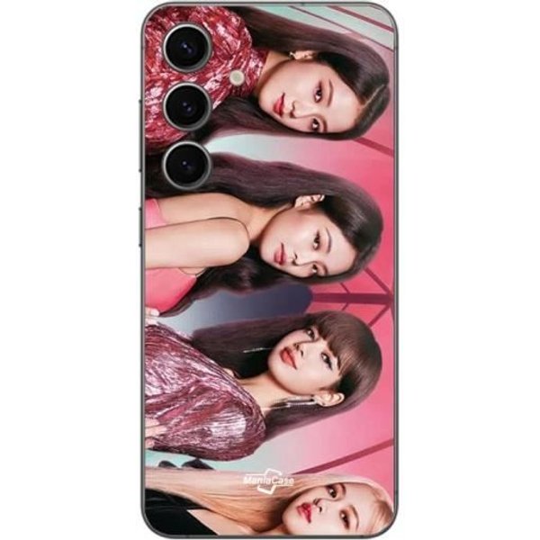 Coque - Maniacase - Samsung Galaxy S24 FE - Noir - Souple - Blackpink Negro-image