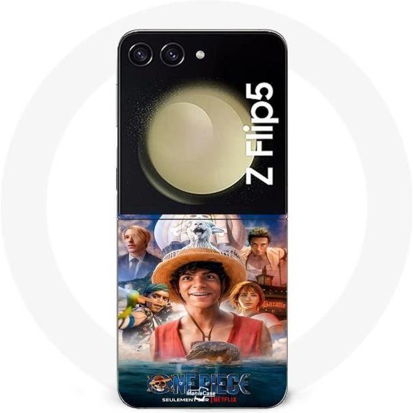 Funda Samsung Galaxy Z Flip5 PóSter Luffy One Piece-image