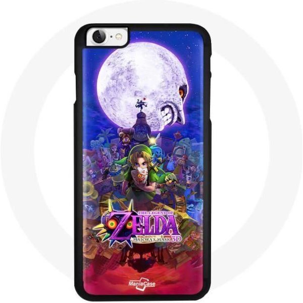 Funda - Maniacase - Iphone Se - Flexible - Negro - The Legend Of Zelda-image