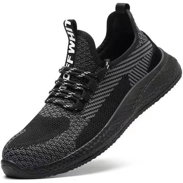 Zapatos De Seguridad Laboral Para Hombre, Antiaplastastamiento Y AntipenetracióN, Verano Desodorantes, Antideslizantes Y Resistentes Al Desgaste, Zapatos Para Obra De Seguridad 46-image