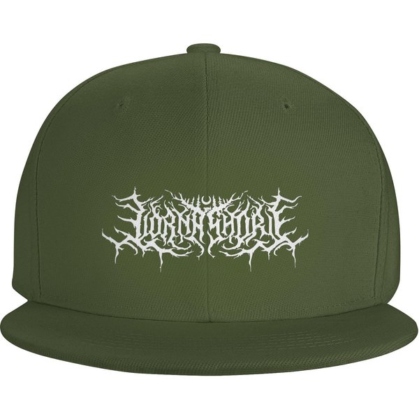 Lorna Shore Logo Klasyczne Czapki Baseballowe Snapback Modne Czapki Baseballowe OddychająCe Casualowe Casquette Outdoor Dla Unisex I Kobietyunisex One Size Gray-image