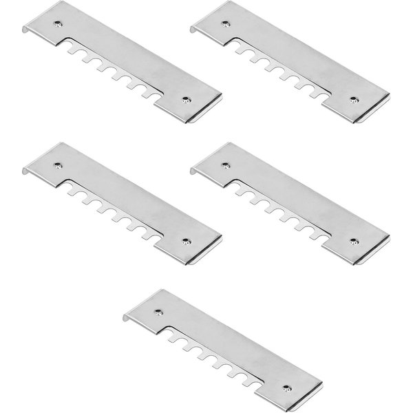5 Piezas Puerta De Colmena Puerta De Entrada Acero Inoxidable Protector Anti Escape Accesorio Apicultura White-image
