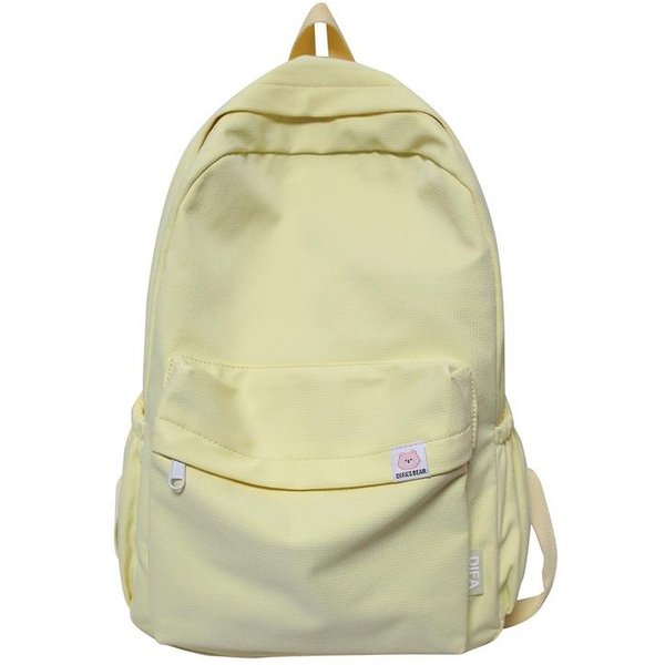 Mochila VersáTil Para Estudiantes De Secundaria Femenina Estilo Coreano Estudiantes De Secundaria Bolsa Escolar Gran Capacidad Mochila PequeñA Y Fresca-image