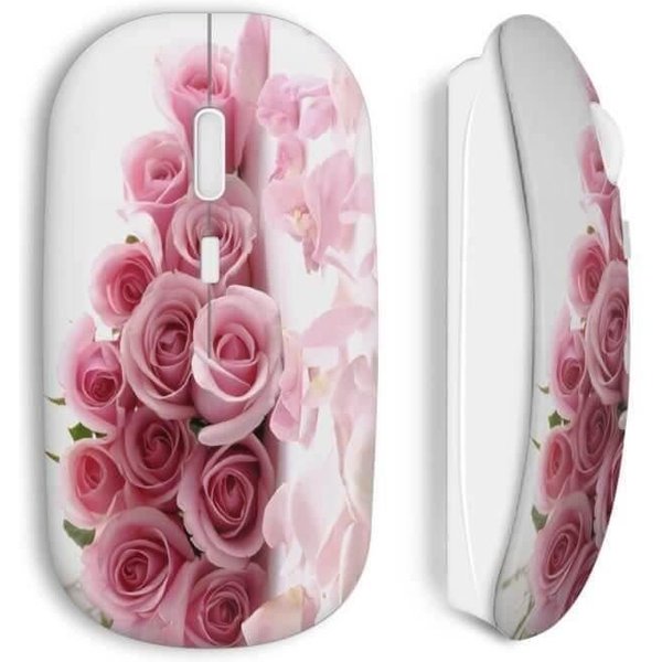 Souris Sans Fil Roses-image