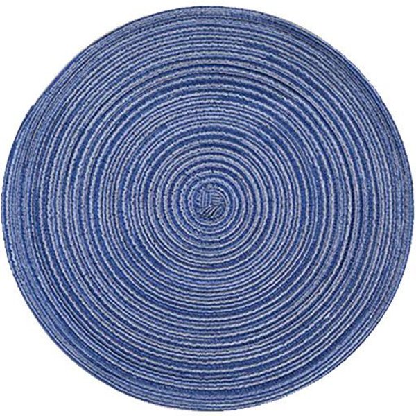 Mantel Individual De AlgodóN Estilo NóRdico Redondo Tejido De Ramio Tapete Para Taza Aislamiento TéRmico Tapete Para Plato Antiescaldado Antideslizante Posavasos Tapete Para Taza Naranja-image