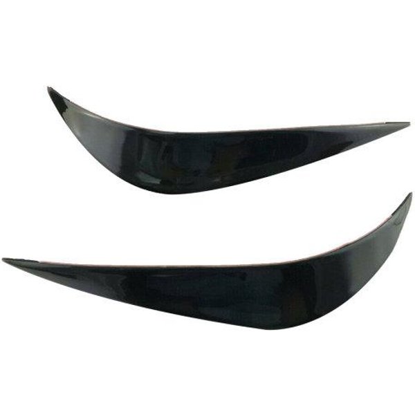 Protector De Esquina Para Parachoques Delantero Y Trasero De Coche, Tira Protectora AntiarañAzos, 2 Uds. Blanco-image