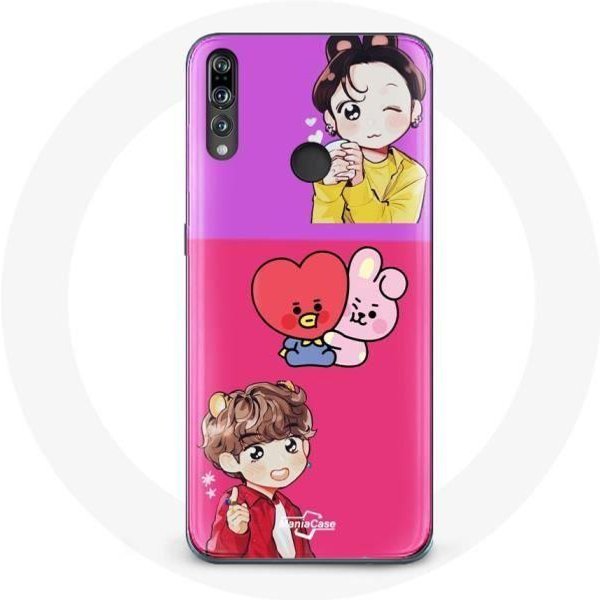 Coque Pour Huawei P30 Lite BTS BT21 Cooky Et Tata Bangtan V Et Jungkook Fanart-image