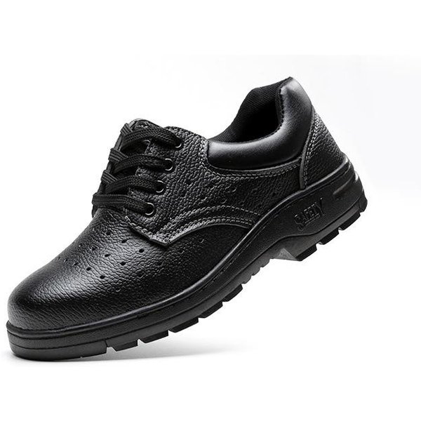 Zapatos De Trabajo, Zapatos De Trabajo Bajos Antideslizantes Y Resistentes Al Desgaste, Zapatos De Seguridad Protectores Con Puntera De Acero 39-image