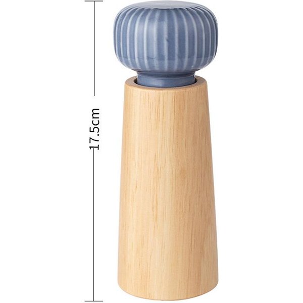 Molinillo De Pimienta Manual Botella Para Moler Sal Gruesa Condimentos Especias NúCleo CeráMico Molinillo De Pimienta Negra Botella Para Condimentos-image