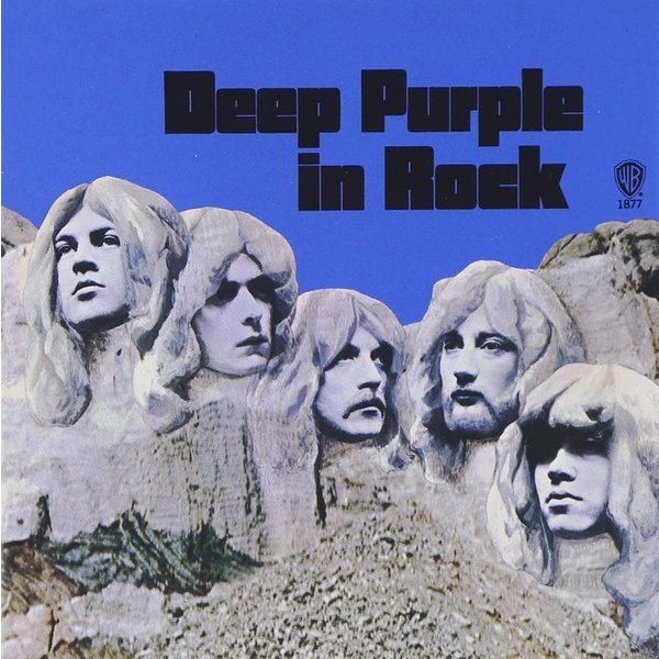 CD Deep Purple In Rock CD1877 Warner Bros. UżYwany Rock Z USA Black-image
