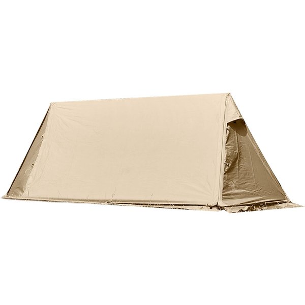 Tienda De CampañA Ultraligera, Tienda De CampañA De Supervivencia, Tienda Piramidal Impermeable, Tienda Refugio Para 2-3 Personas MarróN-image
