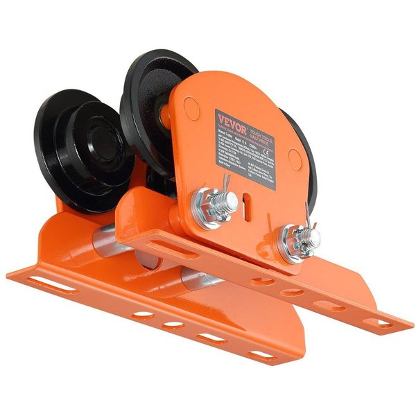 Carro Manual Para Polipasto EléCtrico, Capacidad De 2200 Lbs/1 Tonelada Para PA200 PA250 PA300 PA400 PA500, Carro De Empuje Para Viga Con Ruedas Dobles, Ajustable De 2.68 -4.33-image