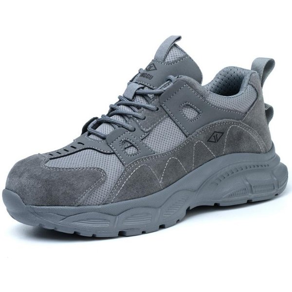 Lekkie Obuwie Robocze BHP Damskie MęSkie Buty Ochronne Anti-Smash Trampki Robocze Buty Ze Stalowymi Noskami Niezniszczalne Buty Ochronne 35-image
