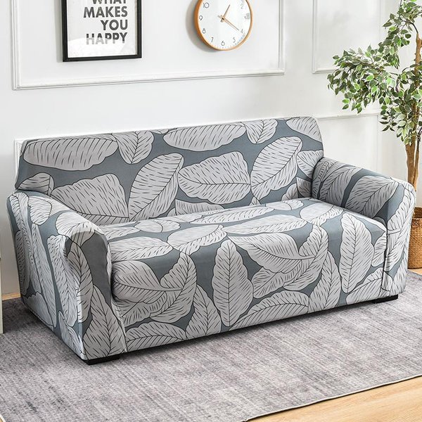 Funda De Sofá Estampada, EláStica, Para SofáS Y Sillones De Dos Plazas, Lavable, Para Mascotas Y NiñOs 1Pc2-Seater145-185Cm-image