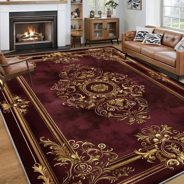 Luksusowy Dywan Perski W Stylu Vintage, Bohema, Do Salonu, Sypialni, Z AntypośLizgowym Spodem 60X90Cm-image