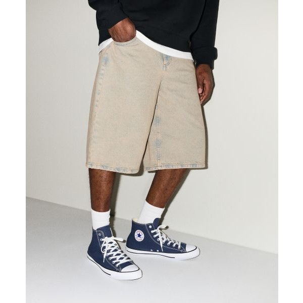 Converse Chuck Taylor All Star Wysokie Granatowe Unisex Trampki Niebieskie M9622C 38 Gray-image