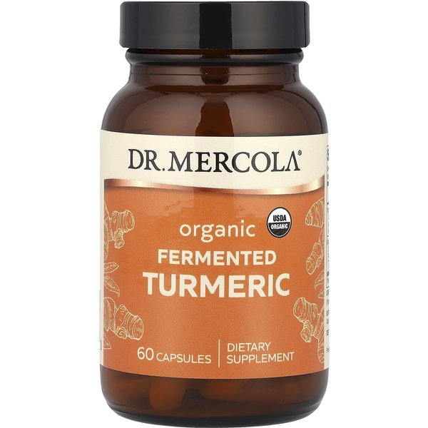 Dr. Mercola, CúRcuma Fermentada, 60 Comprimidos-image