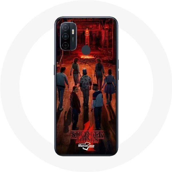 Funda Para Oppo A53 Stranger Things PóSter Tripulaciones Fan Art Temporada 4-image