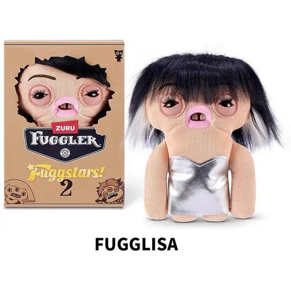 Pluszowa Lalka Fuggstars Oryginalny Fuggler PotwóR Z Brzydkimi ZęBami Pluszowa Zabawka Eyelish Lady Fugg Gwiazdy Hollywood WspółPraca Prezent 11Cm-30Cm-image
