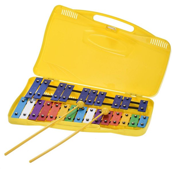Glockenspiel Colorido De 25 Notas, XilóFono, Instrumento Musical Educativo De PercusióN RíTmica-image