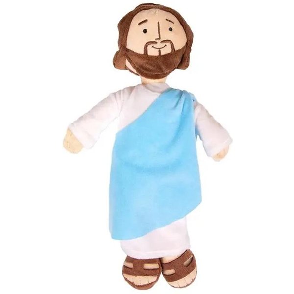 Pluszowa Zabawka Jezus Maryja Panna MięKka Lalka Styl Kuli PodróżNej OsiołEk Wypchany Chrystus Religijny Zbawiciel Z UśMiechem WierząCy Prezent Dla Dzieci-image