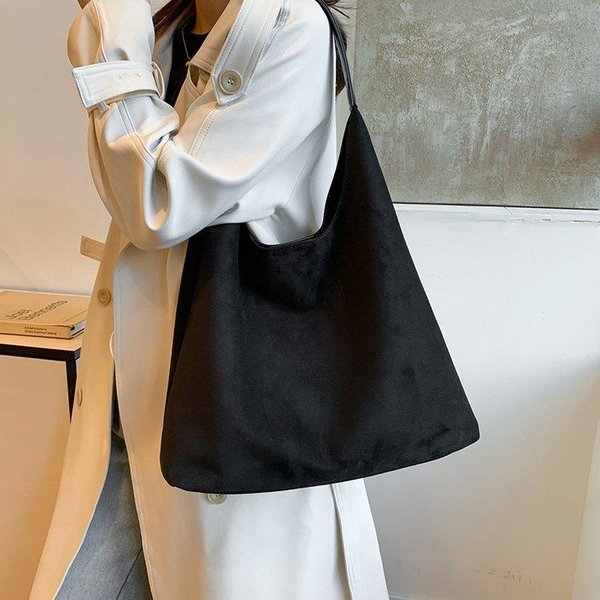Bolso De Axila, Bolso De Hombro Grande De Moda Para Mujer, Bolso Tote VersáTil Casual Para El Trabajo 36*13*31 Negro-image