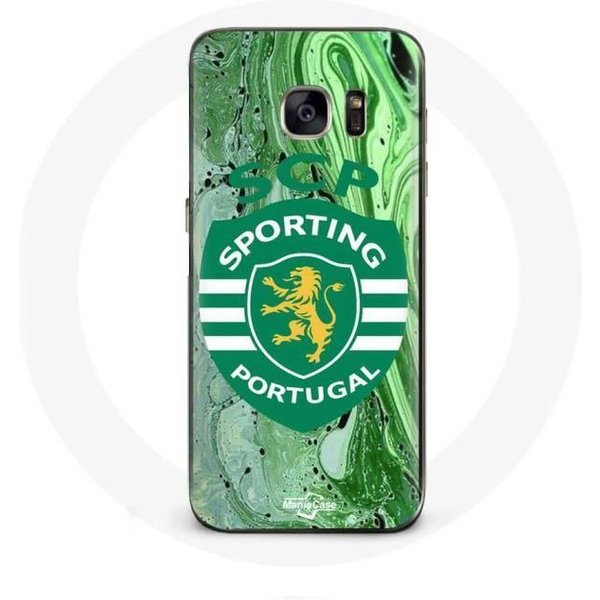 Funda - Maniacase - Samsung Galaxy S6 - Flexible - Sporting Portugal - Verde Verde-image